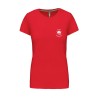 T-Shirt Col en V Femme