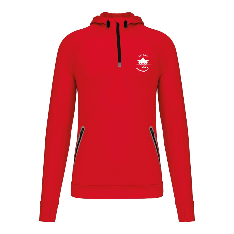 Sweat sport unisexe à capuche