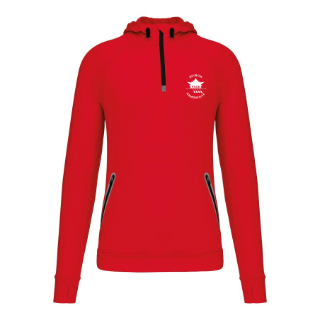 Sweat sport unisexe à capuche